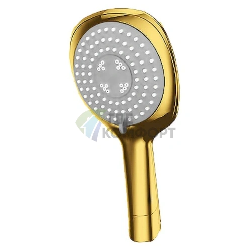 Смеситель D K Berlin Touro DA1433203 для ванны с душем в золотом цвете - фото 3