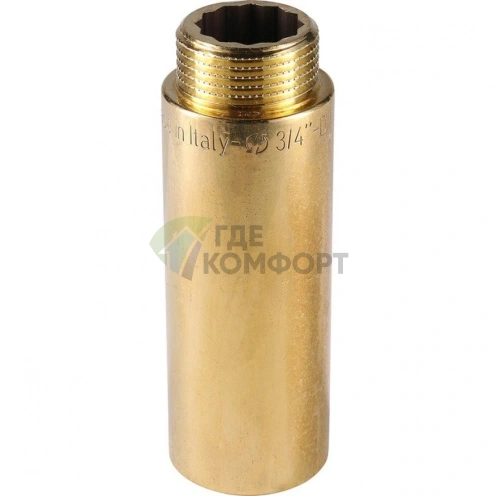 Удлинитель STOUT латунный 3/4 x 80 мм - фото 4