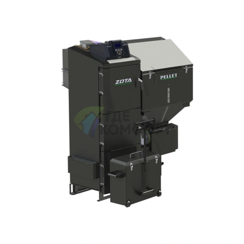 Твердотопливный котел Zota Pellet Black 21 - фото 1