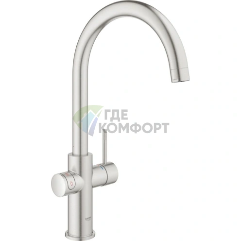 Смеситель Grohe Red II Duo для кухни с мгновенным нагревом воды - фото 2
