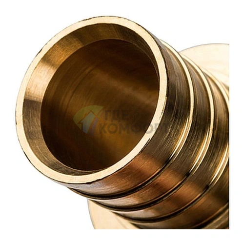 Переходник для труб из сшитого полиэтилена STOUT с внутренней резьбой ВР 32 x G 1 аксиальный - фото 4