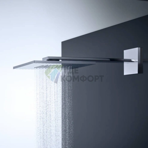 Верхний душ AX ShowerSolution 300x300 мм с держателем и настенным креплением (35318000) - фото 1