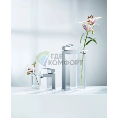 Смеситель для раковины Grohe Eurocube 23127000 с керамическим картриджем - фото 8
