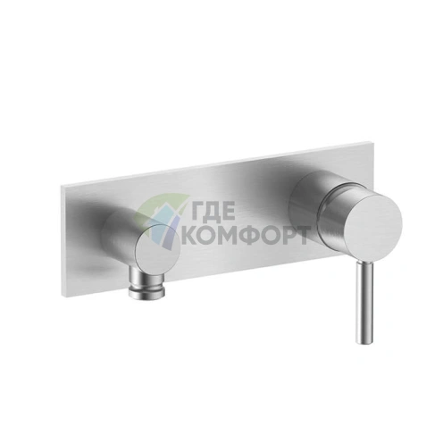 Смеситель для душа Fantini Nostromo встраиваемый (нержавеющая сталь) (50 93 E888B) - фото 1