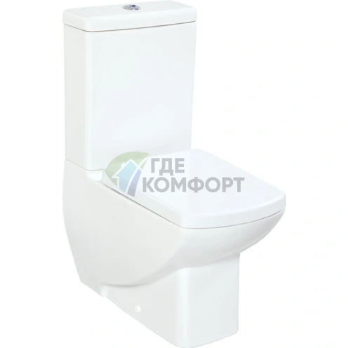 Стильный компактный унитаз Creavit Thor TH361 для вашей ванной - фото 1