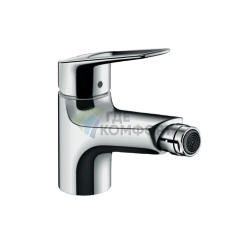 Смеситель для биде Hansgrohe Novus Loop 70 (хром) (71233000) - фото 1