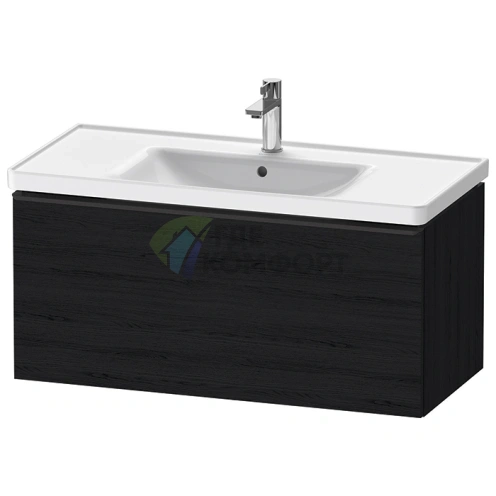 Подвесная тумбочка Duravit D-Neo, 1 ящик, цвет Black Oak, 440x984x452 мм (DE425601616) - фото 1