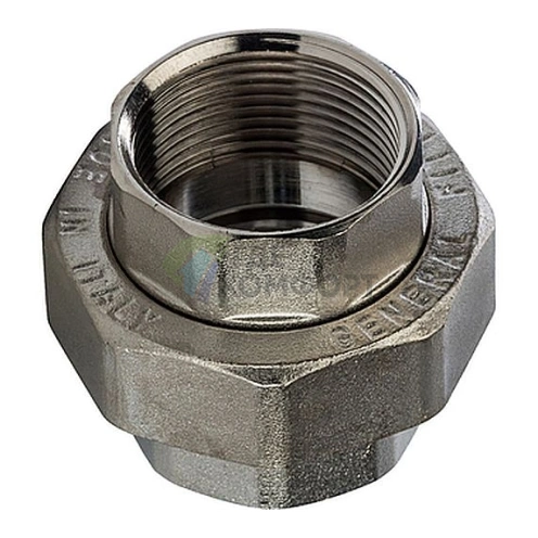 Разъемное соединение STOUT с внутренней резьбой американка ВB 1 1/4 никелированное - фото 1