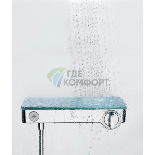 Термостат для душа Hansgrohe ShowerTablet Select, настенный, хром (13171000) - фото 1
