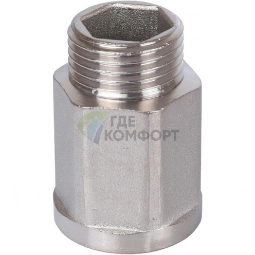 Удлинитель ВН шестигранный 1/2x1/2, никелированный Stout - фото 1