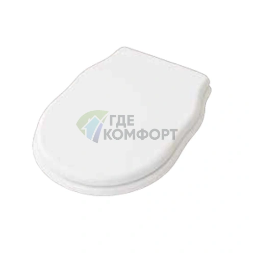 Сиденье для унитаза Artceram HERMITAGE белое с микролифтом (HEA005 01 71) - фото 1