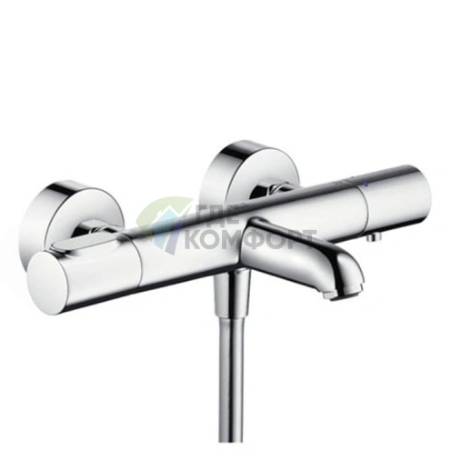 Настенный термостат для ванны AX Citterio M, однорычажный, хром (34435000) - фото 1