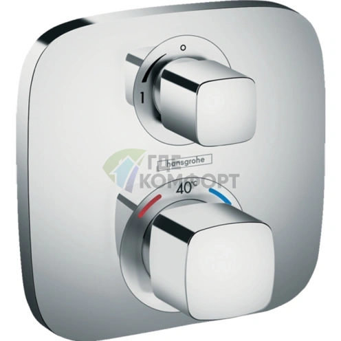 Термостат для душа Hansgrohe Ecostat E встраиваемый, хром (15707000) - фото 1