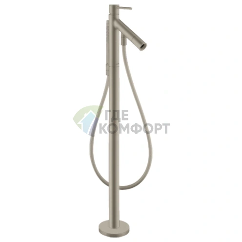 Смеситель для ванны AX Starck в шлифованном никеле (10456820) - фото 1