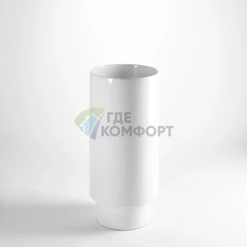 Напольная раковина SIMAS PO-MO 40x85 см, белая, со сливом в стену - фото 1