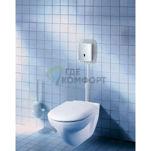 Бесконтактный привод смыва Grohe Tectron Skate 37321SD1 из нержавеющей стали - фото 2