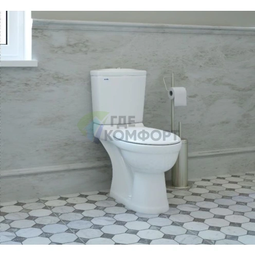 Компактный унитаз Della Antler Super Plus с микролифтом - фото 2