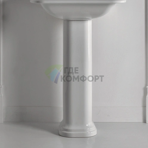 Пьедестал для раковин Kerasan Waldorf 60/80 см белый (417001) - фото 1