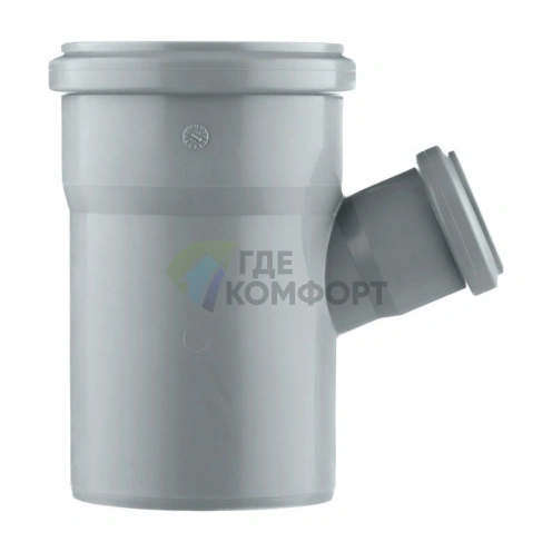 Тройник канализационный HTEA 110х50/67° Ostendorf - фото 1