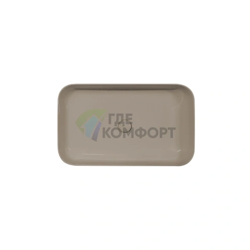 Раковина накладная Kerasan Tribeca 70x43 см без отверстия под смеситель цвет Nocciola (460281) - фото 1