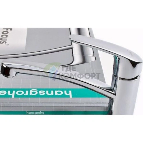 Стильный смеситель Hansgrohe Focus 31806000 для вашей кухни - фото 4