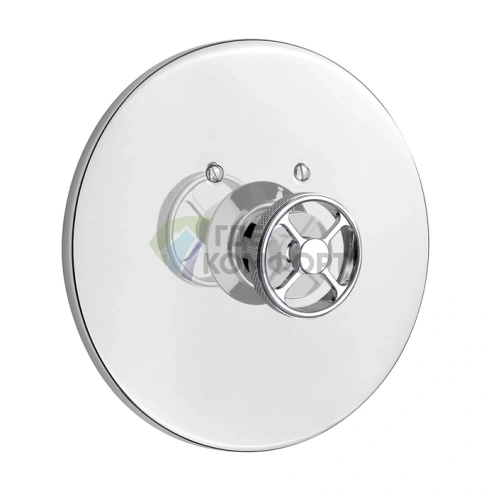 Термостатический смеситель Nicolazzi для скрытого монтажа, 3/4 без запорного вентиля, хром (4914CR44) - фото 1