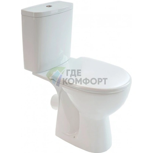 Унитаз-компакт IFO Arret подвесной с бачком белый RS030602000 - фото 1