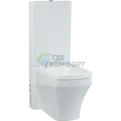 Стильный компактный унитаз Creavit Sorti SR311 - фото 1