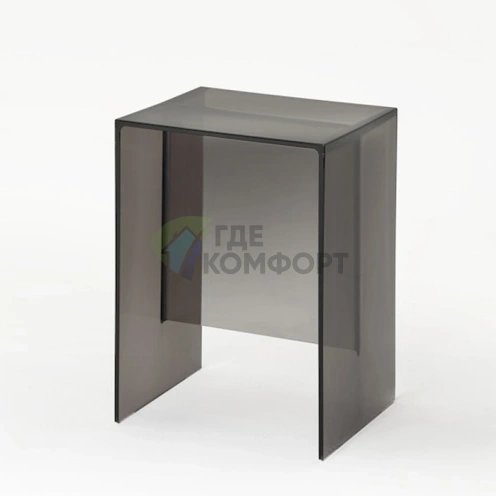 Табурет Laufen Kartell пластиковый дымчато-серый 330x280x465 мм (3.8933.0.085.000.1) - фото 1