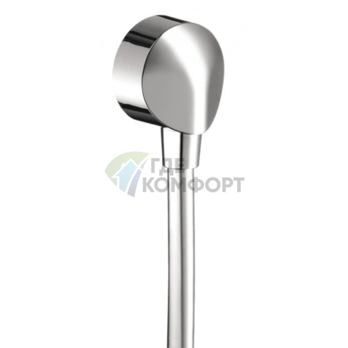 Подводка для скрытого смесителя HG Fixfit E, шланговая, G1/2, хром (27454000) - фото 1