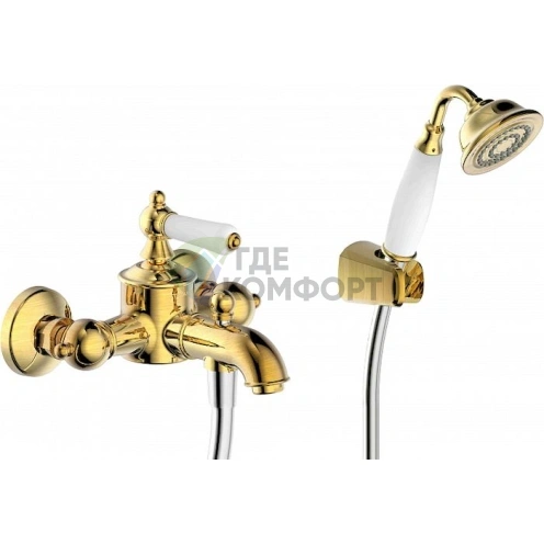 Смеситель для ванны с душем Bravat Art F675109U-B - фото 1