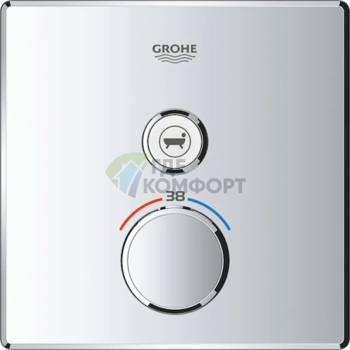 Цифровой термостат Grohe Grohtherm SmartControl для душа - фото 5