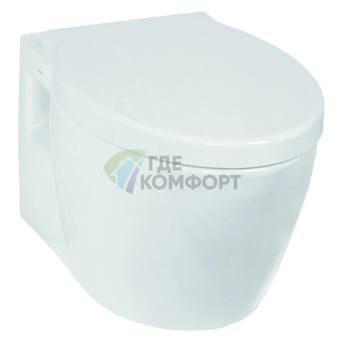 Подвесной унитаз VitrA Sunrise с системой Antidirt и компактным бачком - фото 1