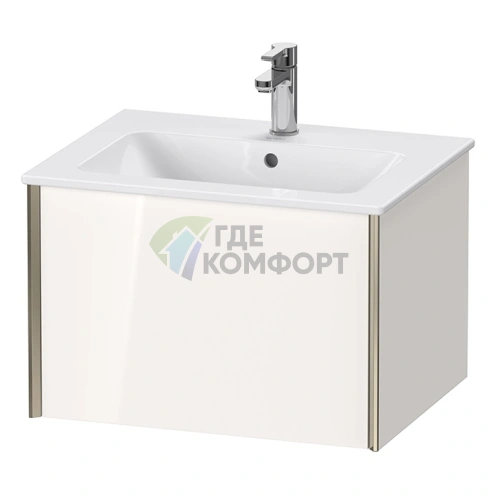 Раковина Duravit ME by Starck накладная с переливом и отверстием под смеситель 630x490 мм белая (2336630000) - фото 3