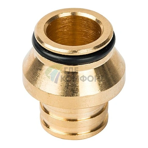 Фитинг STOUT компрессионный для труб из сшитого полиэтилена red 20x2-0x3/4 - фото 2