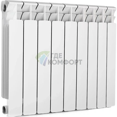 Биметаллический радиатор RIFAR Base Ventil 350 9 секций НП левое - фото 1