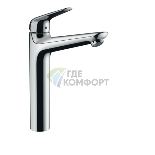 Смеситель для раковины Hansgrohe Novus однорычажный, хром (71123000) - фото 1