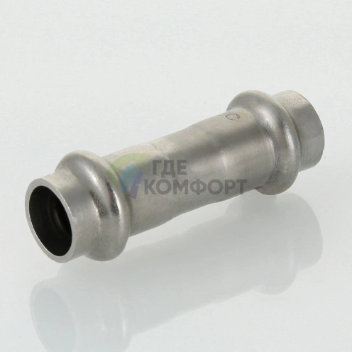 Пресс-муфта 35 мм х 35 из нержавеющей стали VTi.903.I.003535 VALTEC (ВАЛТЕК) - фото 4