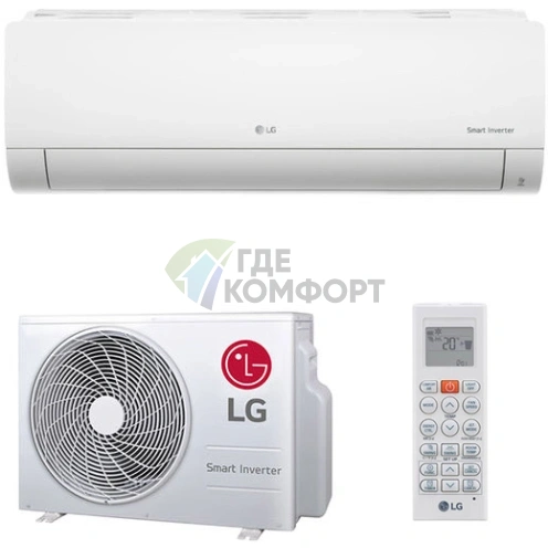Кондиционер Mega Plus Inverter LG P12EP - фото 1