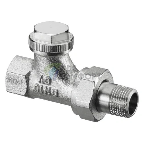 Клапан запорный Oventrop Combi 3 1/2 (DN 15) 1090462 прямой - фото 1