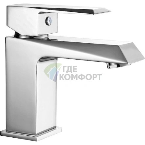 Эргономичный смеситель для раковины Rossinka RS38-11U с высоким изливом и хромированным покрытием - фото 1