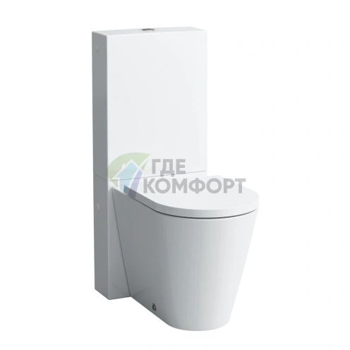 Напольный бачок Laufen Kartell для приставного унитаза, белый (8.2866.1.000.881.1) - фото 1