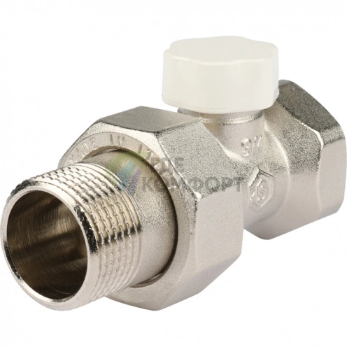 Stout запорно-балансировочный прямой клапан 3/4 дюйма, сталь - фото 1