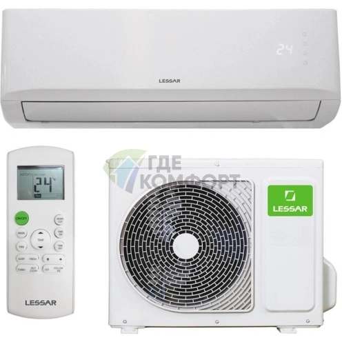 Cплит-система Lessar Cool+ LS-H18KPA2/LU-H18KPA2 on/off - фото 1