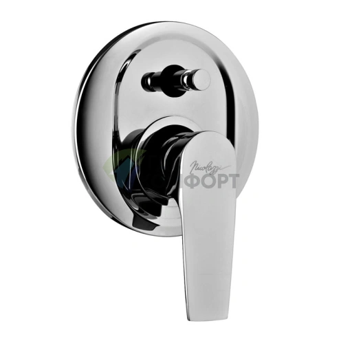 Смеситель для душа Nicolazzi Jungfrau встраиваемый с переключателем, хром (3196CR64) - фото 1