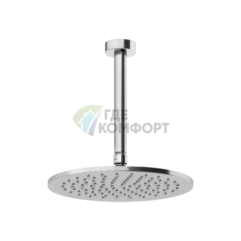 Душевая система Gessi Ingranaggio потолочная, поворотная с шарниром (хром) (63352#031) - фото 1