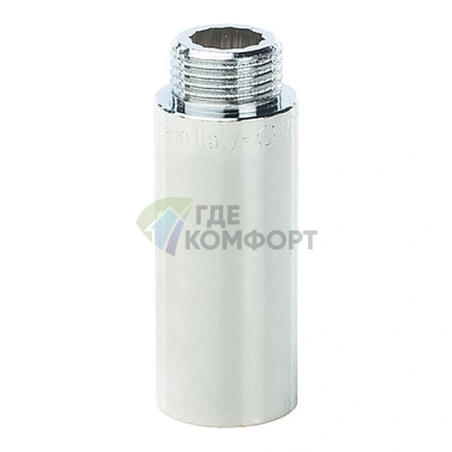 Удлинитель STOUT латунный 1/2 x 60 хромированный - фото 1