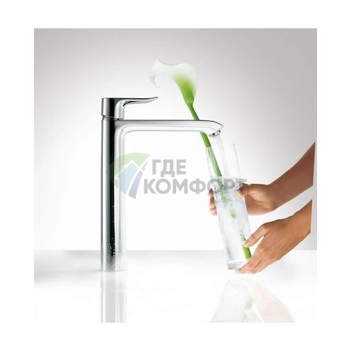 Смеситель для умывальника Hansgrohe Metris - фото 4