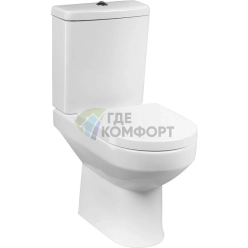 Стильный компактный унитаз Am.Pm Spirit для современной ванной комнаты - фото 1