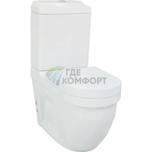 Унитаз-компакт Creavit Dream DR311: Стиль и комфорт в компактном исполнении - фото 1